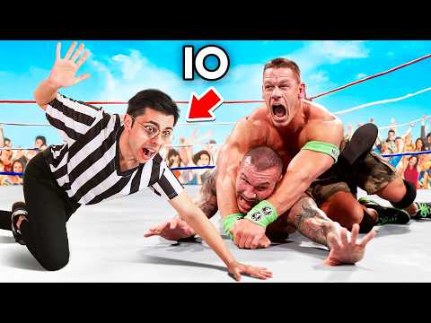 Mi Alleno Come ARBITRO di Wrestling per Lavorare in WWE 🛎️