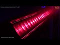 Video: Fos Arena Zoom Barra Móvil Led 20 x 40W Rgbw IP65 (4 Uds. + Flight Case)
