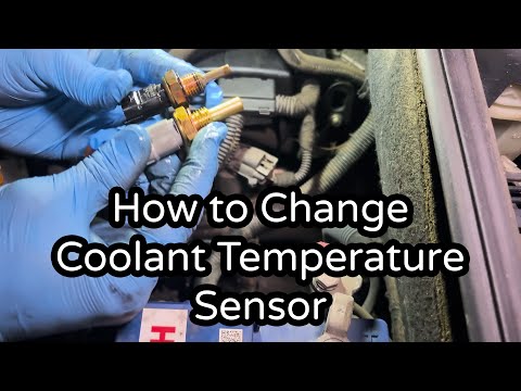 How to Change Coolant Temperature Sensor on Opel Meriva