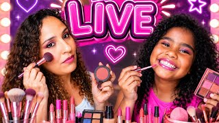 LIVE DE MAQUIAGEM MAMÃE E MAITÊ 🥰❤️