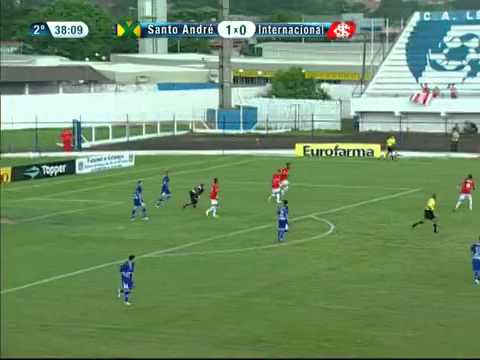 06/01/2012 -- Santo André-SP VS Internacional-RS (2 X 0) -- Gols, pelo grupo G Copa Sao Paulo 2012