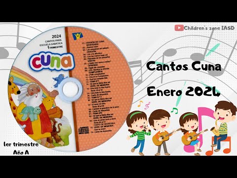 Cantos Cuna Completos Enero | Lección 1 | Dios hizo mi mundo | Año A | 2024 | 1er trimestre.