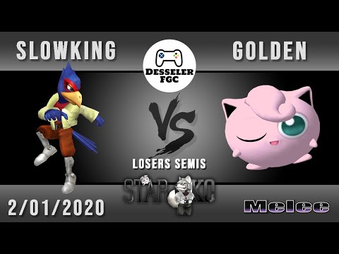 Slowking vs Golden - Star KO 18 - Losers Semis - SSBM