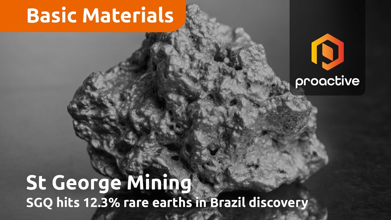 Just The Facts: St George Mining uncovers high-grade rare earths near existing resource