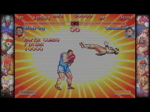 CAPCOM FIGHTING COLLECTION First Match Of The Night