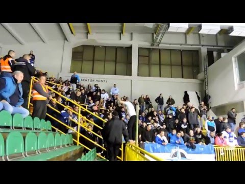 Atmosféra z derby Mshk Žilina - Mhc Martin 1 : 0  - 15.1. 2016