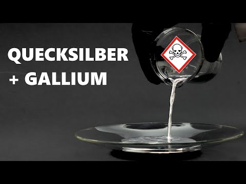 I MIX Gallium + Mercury - the KINGS of alloys [𝟰𝗞] | JJChemistry