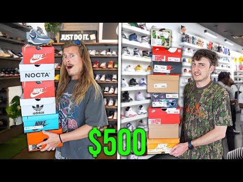 Who Can Buy The MOST Sneakers For $500?