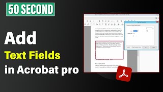 Download the video "How to add text in adobe acrobat | Adding Text to a PDF"