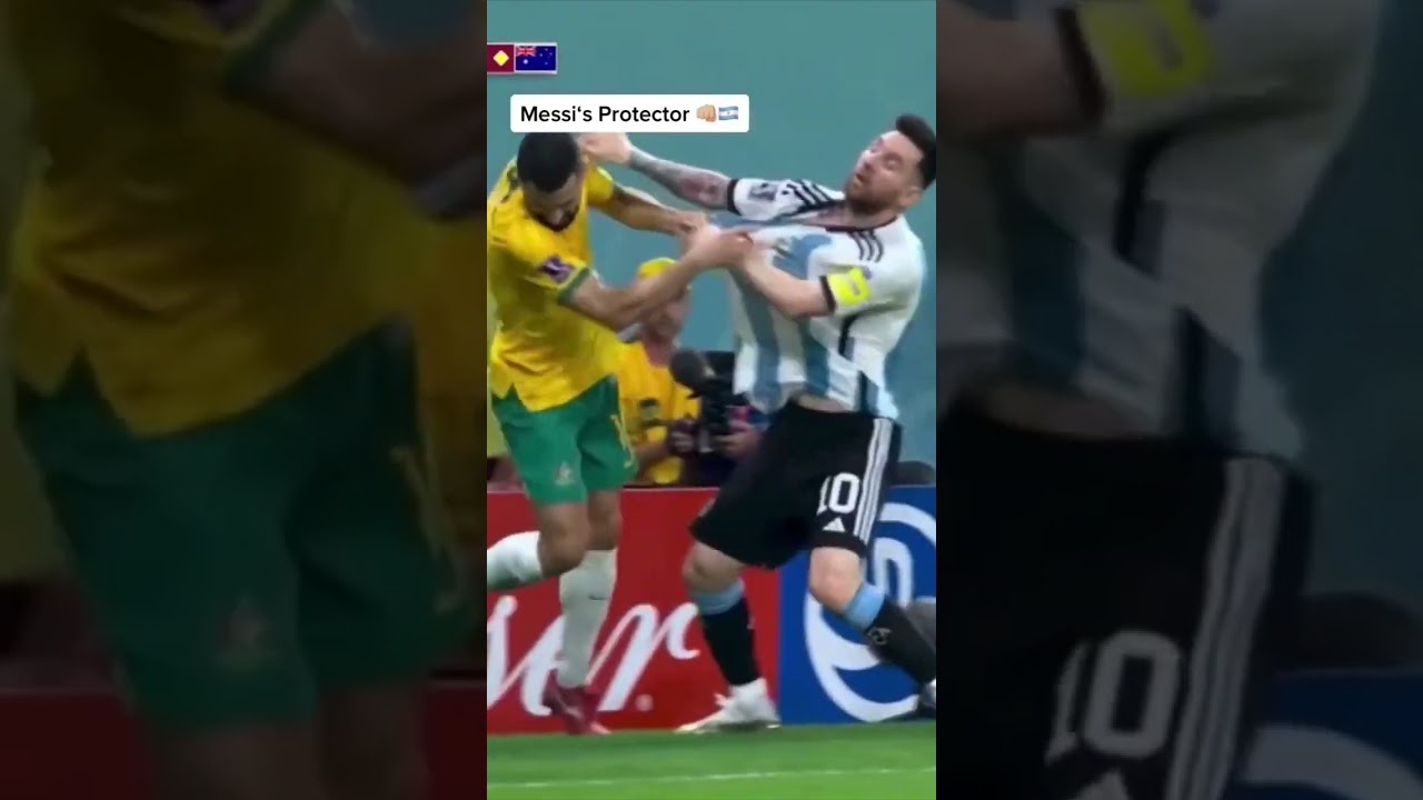 De Paul Is Messi's Bodyguard vs Australia World Cup 2022 Argentina