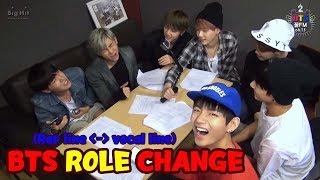 BTS rap and vocal line role change(rap lines singi