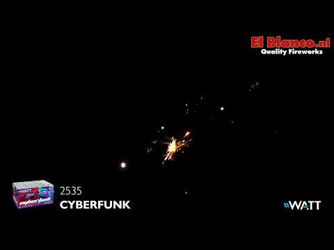 Vuurwerk - Cyberfunk - 2535 | CAT F2 | El Blanco Quality Fireworks