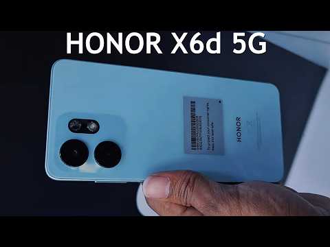 Honor X6d 4/128GB DUOS Ocean Cyan Honor X6d 4/128GB DUOS Ocean Cyan