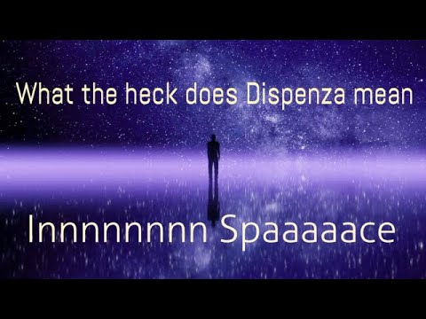 Innnnnnn Spaaaaace | How to Sense Space  | Dispenza's Meditations  | In Space Meaning
