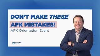 AFK Orientation 2026 | 5 Mistakes to Avoid When Preparing