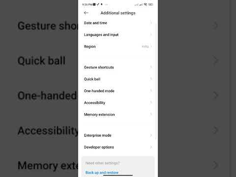 how to activate gesture mode in redmi mobiles #shorts