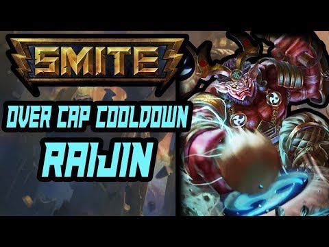 OVERCLOCK COOLDOWN REDUCTION RAIJIN - Smite Troll Life Ep.118