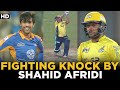 Fighting Knock By Boom Boom Shahid Afridi Peshawar Vs Karachi HBL PSL MB2A