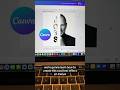 Canva Design Hacks How To Create A Text Mask Effect Canva Clipping Mask Tutorial Shorts