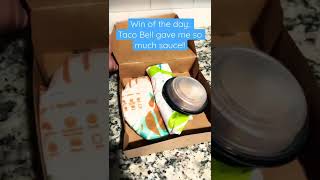 Try ordering from the Taco Bell app to collect rewards for free food!