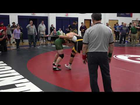 152lbs   Mike Puskey   Taconic vs  Dakota Wood   Southwick   1 27 18