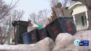 Trash and recycle pickup delay in the City of Syracuse