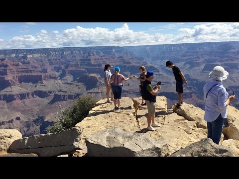 Views Along the "Hermit Road", Grand Canyon South Rim