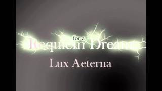 Lux Aeterna cover on electric guitar