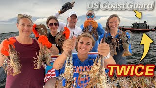 Lobster Mini Season in Key West: Storms, Sharks, and the Coast Guard - TWICE