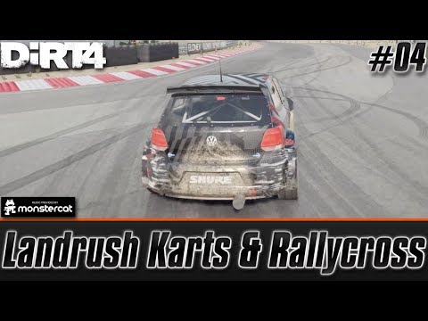 DiRT 4 (PS4): Career (Part 4) | Landrush Crosskarts & Rallycross RX Super 1600s
