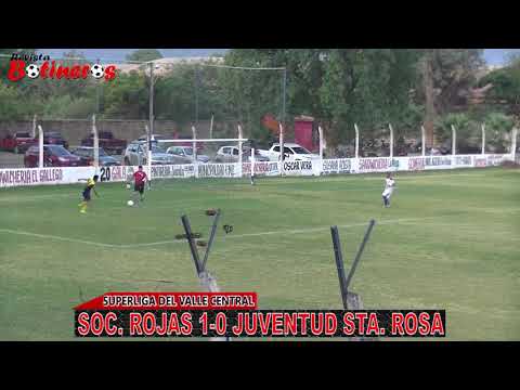 SUPERLIGA - SOCIAL ROJAS 1 - JUVENTUD STA.  ROSA 0