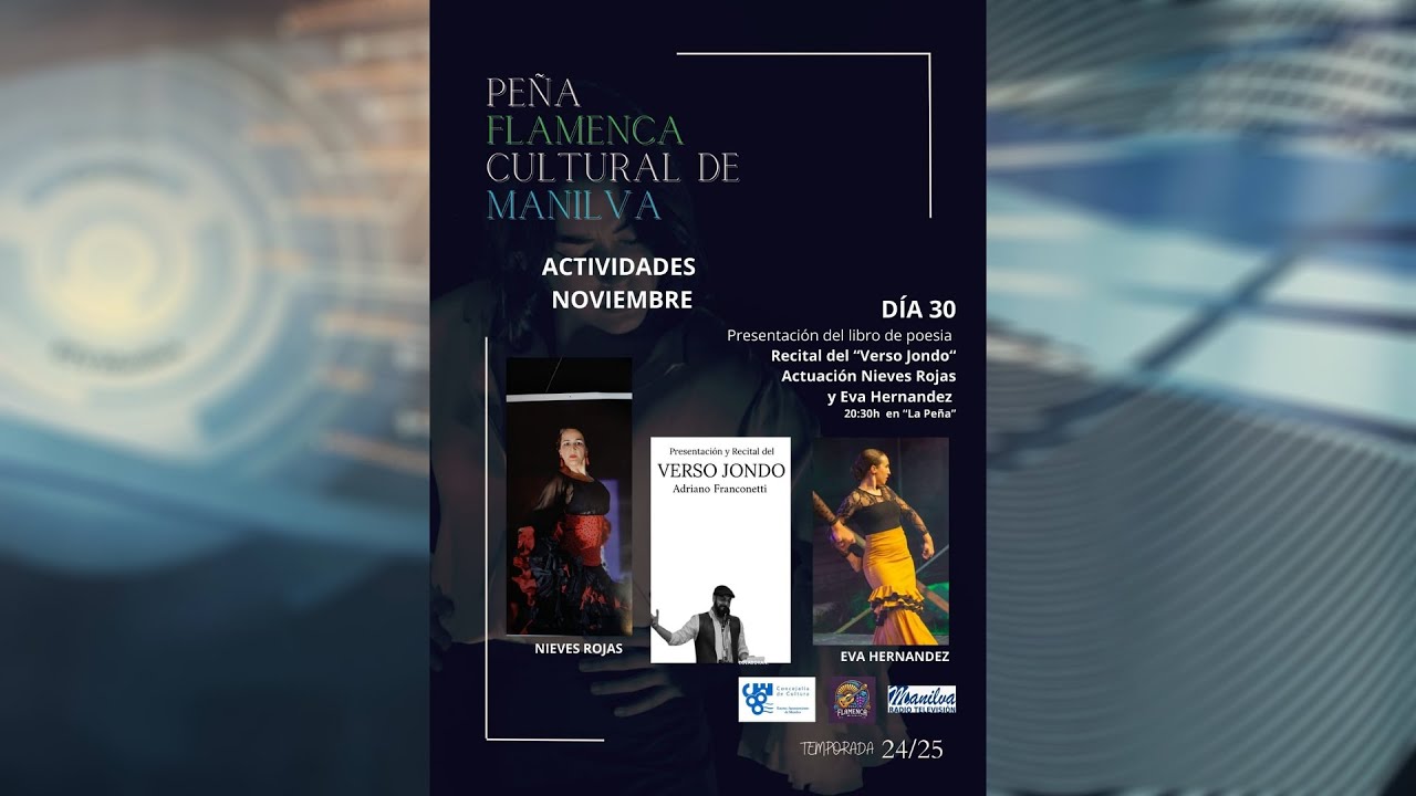 La Peña Flamenca organiza la presentación del libro “Verso Jondo”