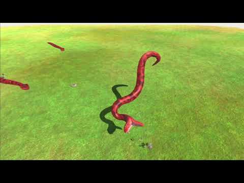 3 Titanoboa vs 3x all units - Animal Revolt Battle Simulator