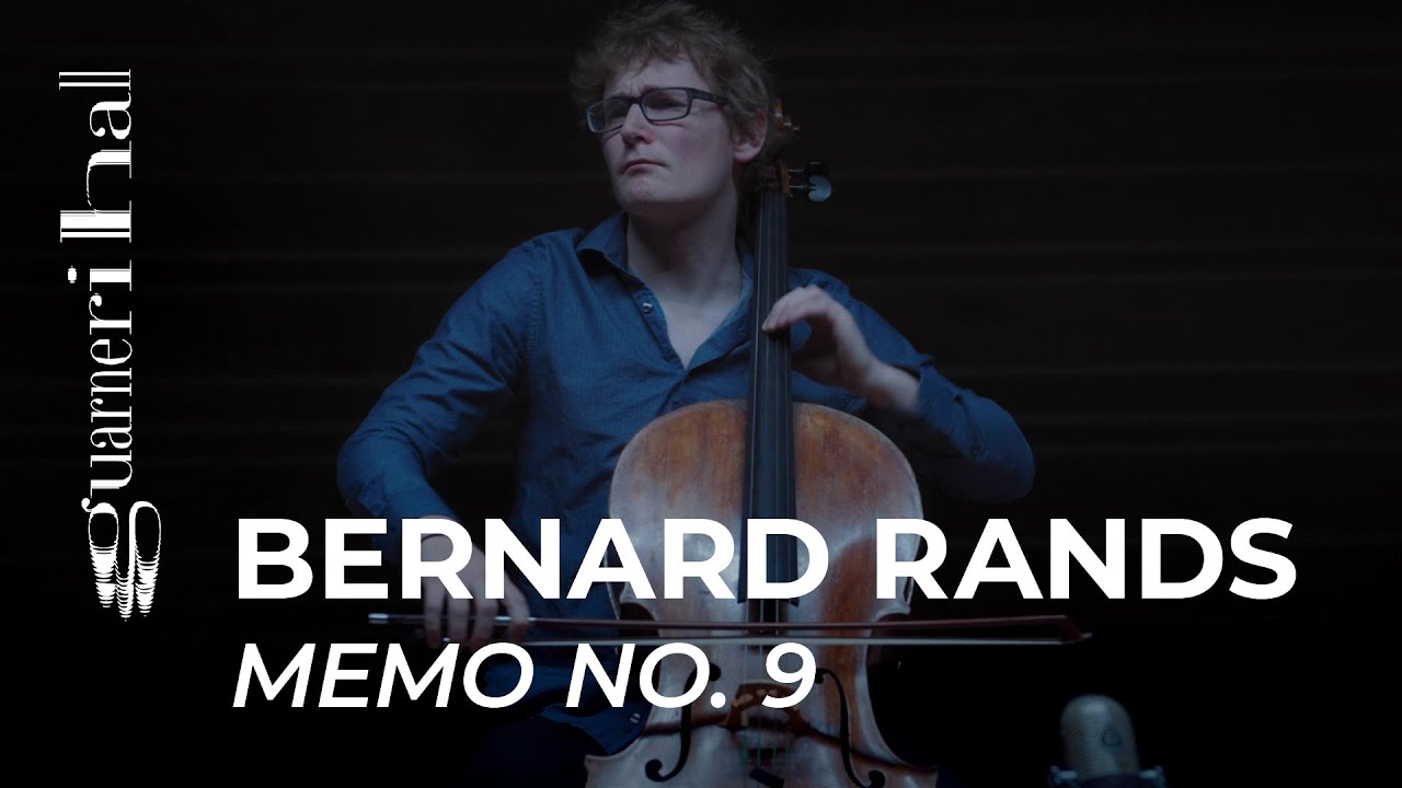 Bernard Rands - Memo No. 9
