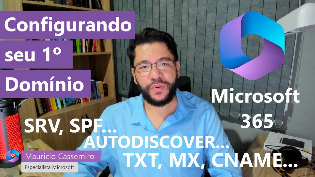 Aula 3 - Configurando seu 1º domínio de propriedade na console de administração do Microsoft 365