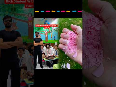 Rich Student With Bodyguard😎 Part-4 #comedyshorts #teratrigun #richstudent