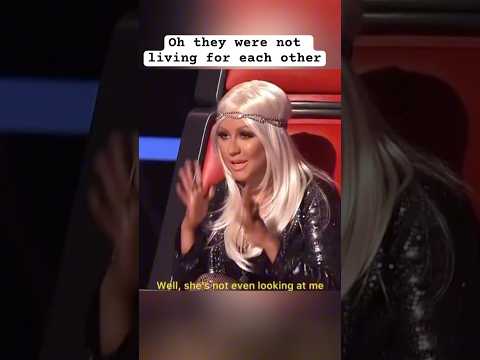 Christina Aguilera and Melanie Martinez were not fans of each other #christinaaguilera #melanie