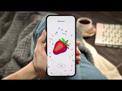 Pixel Art - Color by Number Video