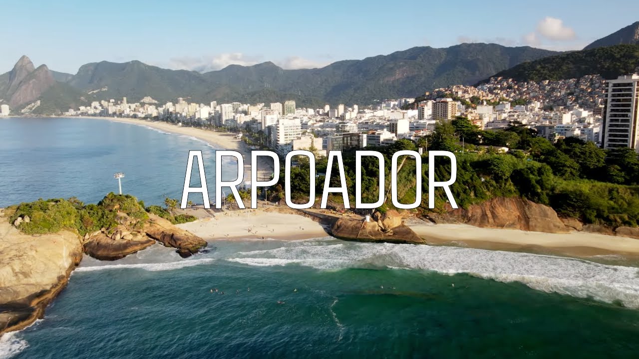 Arpoador Beach | Rio de Janeiro Brazil | Drone Video