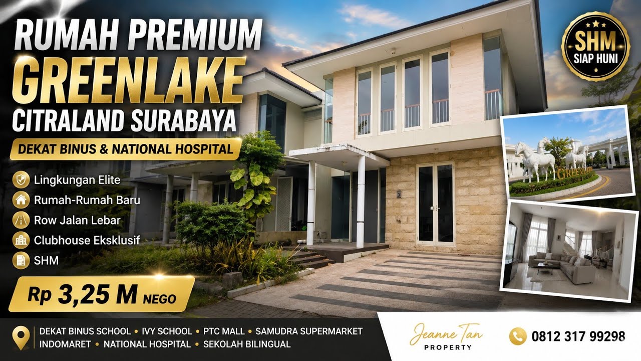 Greenlake, Luxurious Ready-to-Live Home, 2 floors, South-Facing