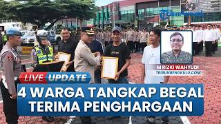 4 Warga Rejang Lebong Terima Penghargaan dari Polisi seusai Berhasil Tangkap Pelaku Begal Meresahkan