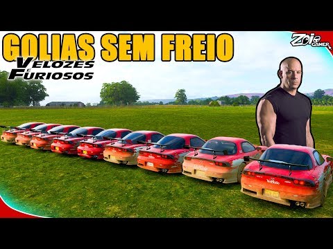 Velozes e Furiosos - MAZDA RX-7 SEM FREIO É MUITO TENSO!!  - Forza Horizon 4