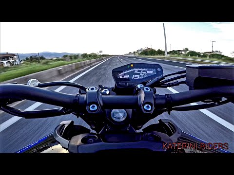 YAMAHA MT09 MT-09 SP TOP SPEED
