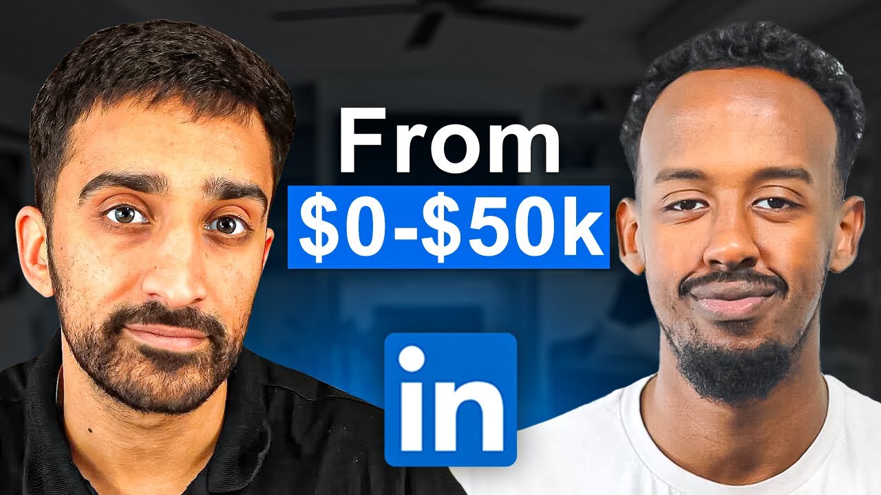 How Ahmed Went 0-50k on LinkedIn (No Outreach Needed)