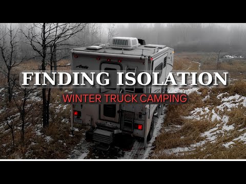 This is Why I Enjoy Winter Camping in a Truck Camper.