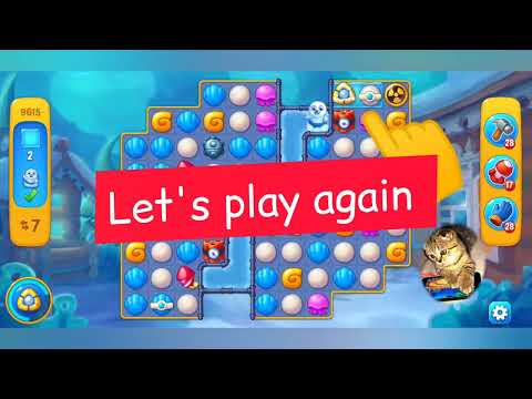 Fishdom 2022, no Boosters,  9615  level  -  прохождение без бустеров,  9615  уровень.