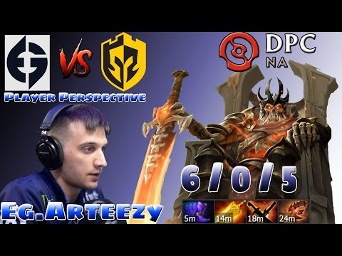 Arteezy Wraith King (Player Perspective) / EG VS BNY DPC 2021 (GAME 2)