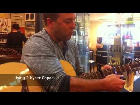 Randall Williams from Kyser Capo Company @ JnR Music Center