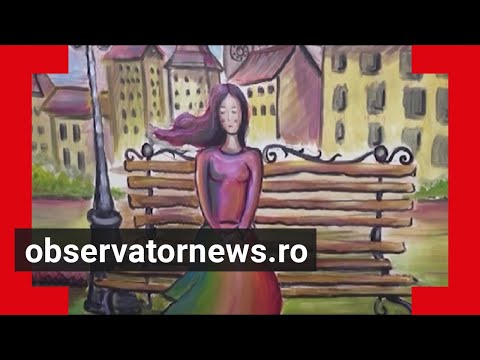 Un artist din Râmnicu Vâlcea împodobește oraşul cu picturi stradale