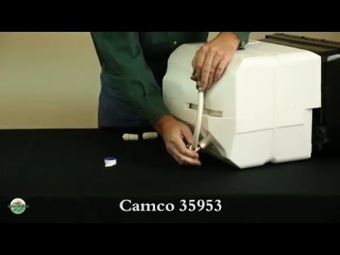 Camco Permanent By-Pass Winterize Kit for 6 Gallon RV Water Heater Installation Demo